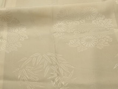 平和屋着物■長襦袢　無双仕立て　花丸文　暈し染め　正絹　逸品　AABL4911sx