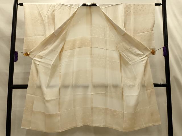 平和屋着物■長襦袢　無双仕立て　宝尽くし　寿光織　暈し染め　金糸　正絹　逸品　AABL4915sx