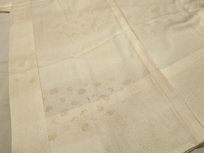 平和屋着物■長襦袢　無双仕立て　宝尽くし　寿光織　暈し染め　金糸　正絹　逸品　AABL4915sx