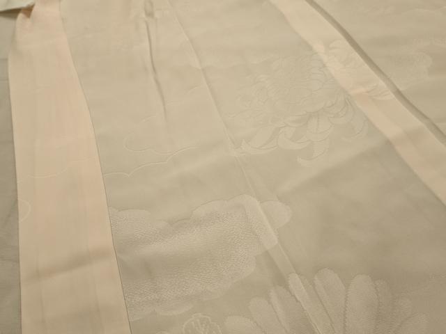 平和屋着物■振袖用長襦袢　無双仕立て　菊雲文　正絹　逸品　AABL4920sx