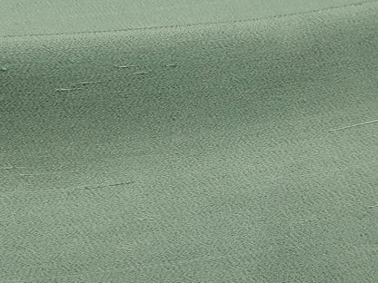平和屋着物■お召　色無地　薄青色　正絹　逸品　AABL4941sx