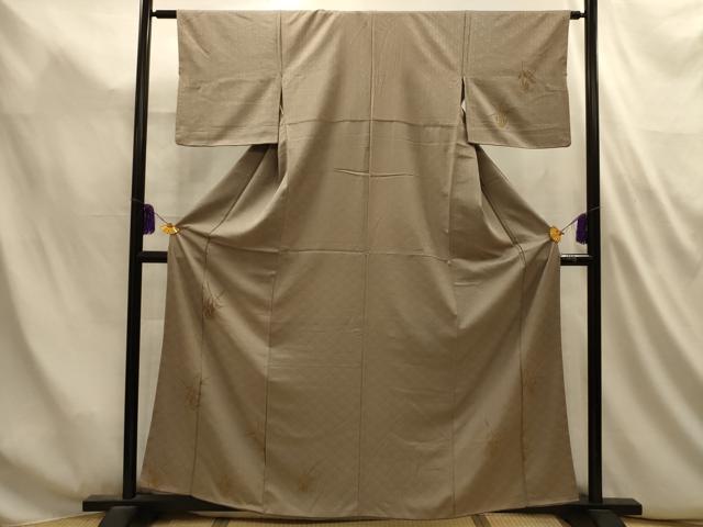 平和屋着物■訪問着　草花文　金彩　正絹　逸品　AABL4946sx