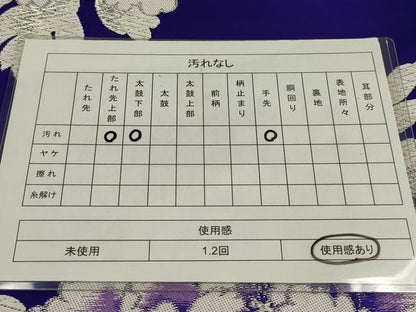 平和屋着物◎六通柄袋帯　唐織　牡丹　銀糸　正絹　逸品　AABL5024ou
