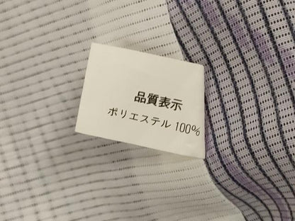 平和屋着物＊夏物　小紋　絽　舞蝶文　洗える着物　AABL5082jd