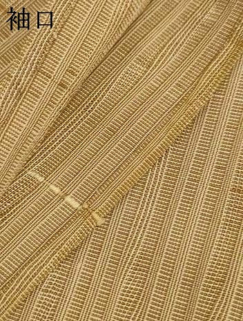 平和屋着物＊夏物　紗紬　霞文　正絹　逸品　AABL5084jd