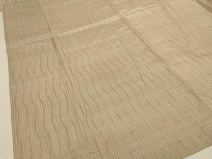 平和屋着物＊夏物　紗紬　霞文　正絹　逸品　AABL5084jd
