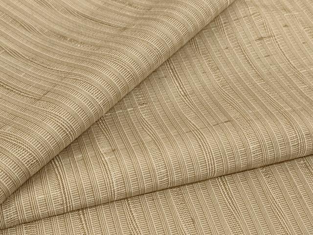 平和屋着物＊夏物　紗紬　霞文　正絹　逸品　AABL5084jd