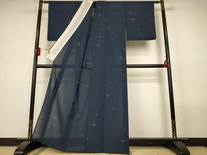平和屋着物＊夏物　紗紬　勝虫　正絹　逸品　AABL5098jd