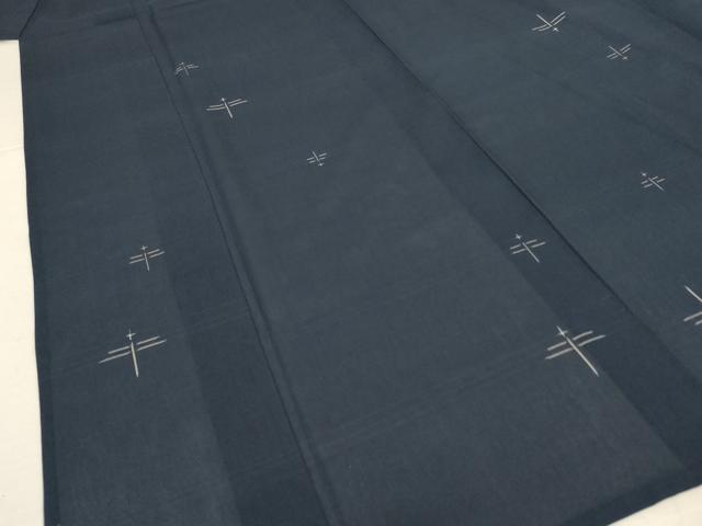 平和屋着物＊夏物　紗紬　勝虫　正絹　逸品　AABL5098jd
