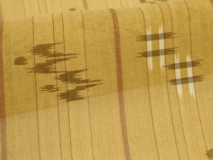 平和屋着物＊夏物　本場琉球絣　夏琉球　正絹　逸品　AABL5109jd