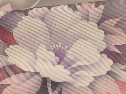 平和屋着物＊夏物　訪問着　絽　草花文　暈し染め　正絹　逸品　AABL5112jd