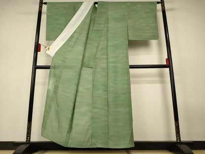 平和屋着物＊夏物　虹色創家　本郷大田子　小紋　絽　霞文　暈し染め　正絹　逸品　未使用　AABL5125jd