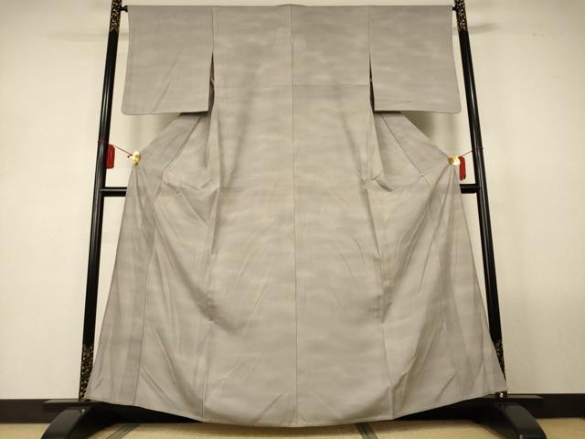 平和屋着物＊夏物　虹色創家　本郷大田子　小紋　絽　霞文　暈し染め　正絹　逸品　AABL5126jd