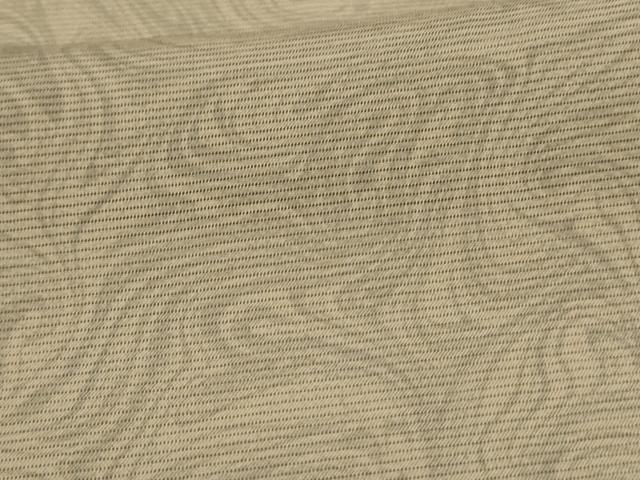 平和屋着物＊夏物　小紋　絽　墨流し文　両面染め　五泉　反端付き　正絹　逸品　AABL5127jd