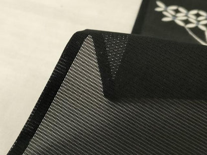 平和屋着物＊夏物　訪問着　絽　横段花蝶文　暈し染め　洗える着物　AABL5133jd