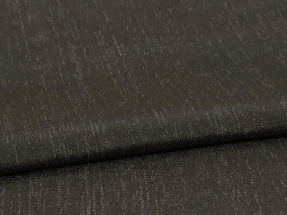 平和屋着物＊夏物　紗紬　霞文　黒地　正絹　逸品　AABL5135jd