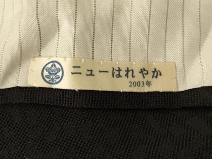 平和屋着物＊夏物　訪問着　霞紋紗　枝葉文　黒地　ロング丈　正絹　逸品　AABL5140jd