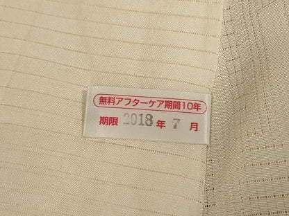 平和屋着物＊夏物　訪問着　紋絽　魚　暈し染め　正絹　逸品　AABL5141jd