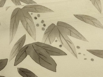 平和屋着物＊夏物　訪問着　絽　手描き　笹文　正絹　逸品　AABL5147jd