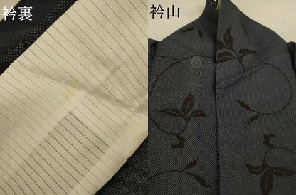 平和屋着物＊夏物　本場大島紬　夏大島　唐草文　証紙付き　正絹　逸品　AABL5152jd