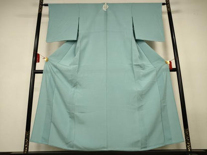 平和屋着物＊夏物　色無地　絽　瓶覗色　正絹　逸品　AABL5165jd