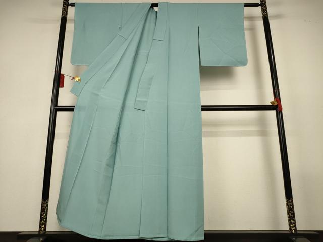 平和屋着物＊夏物　色無地　絽　瓶覗色　正絹　逸品　AABL5165jd