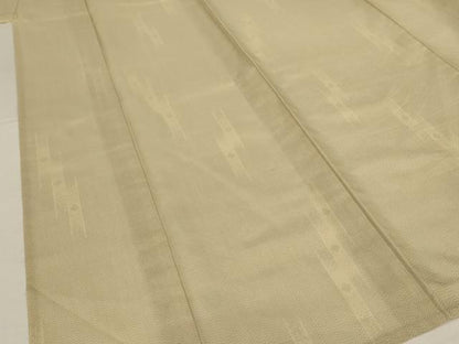 平和屋着物＊夏物　紗紬　抽象文様　正絹　逸品　AABL5166jd