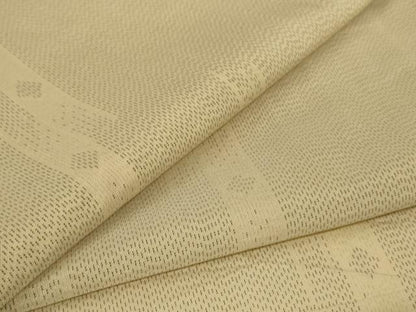 平和屋着物＊夏物　紗紬　抽象文様　正絹　逸品　AABL5166jd