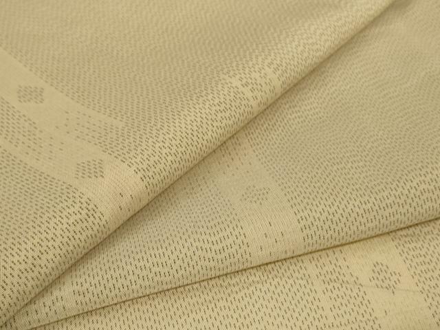 平和屋着物＊夏物　紗紬　抽象文様　正絹　逸品　AABL5166jd