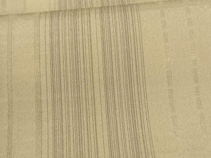 平和屋着物＊夏物　京都老舗銘店・に志田　紗紬　いおはた織　なつきぬ　米澤　縞　証紙付き　正絹　逸品　AABL5183jd