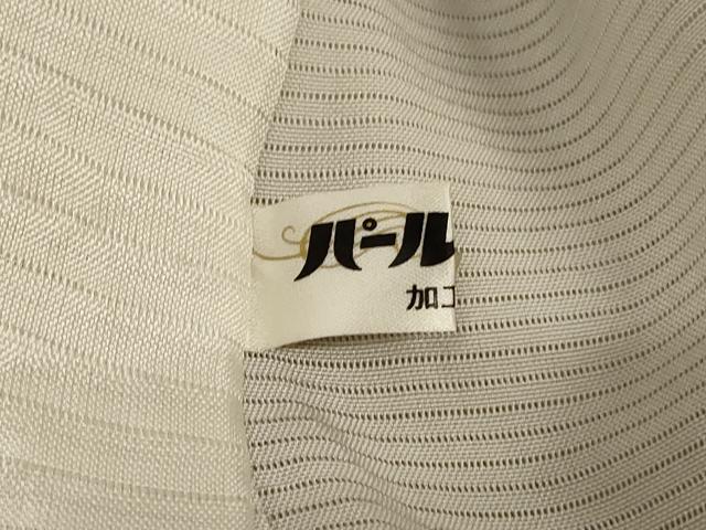 平和屋着物＊夏物　訪問着　絽　草花文　月　金彩　正絹　逸品　AABL5192jd