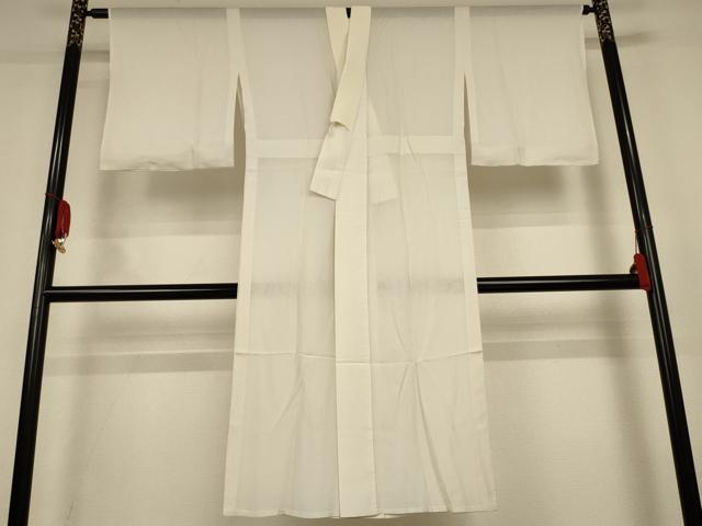 平和屋着物＊夏物　長襦袢　絽　白色　やまと誂製　正絹　逸品　AABL5206jd