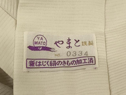平和屋着物＊夏物　長襦袢　絽　白色　やまと誂製　正絹　逸品　AABL5206jd