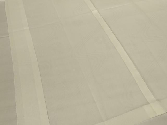 平和屋着物＊夏物　長襦袢　流水花紋紗　若芽色　洗える着物　AABL5212jd
