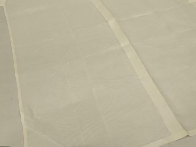 平和屋着物＊夏物　長襦袢　竜田川紋紗　生成り色　麻　AABL5213jd