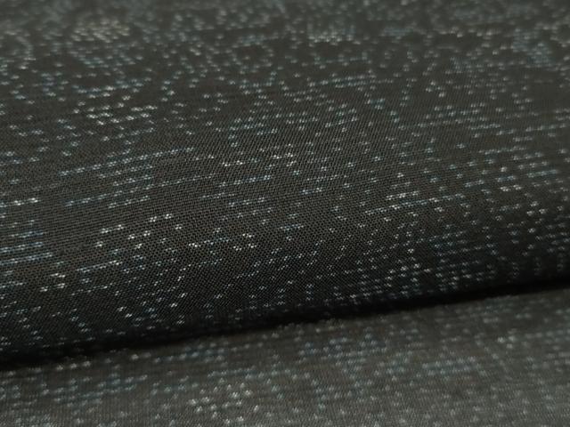 平和屋着物＊夏物　本場大島紬　夏大島　抽象文様　正絹　逸品　AABL5220jd