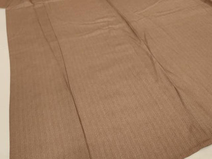 平和屋着物＊夏物　伝統工芸師　服部光擴　江戸小紋　縦絽　角通し　正絹　逸品　AABL5228jd
