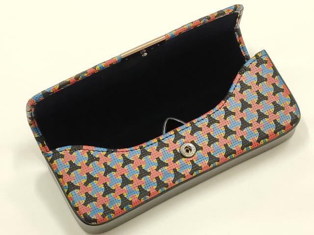平和屋着物●甲州印傳 印傳屋　和装小物　眼鏡入れ　逸品　AABL5301ay