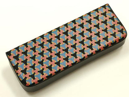 平和屋着物●甲州印傳 印傳屋　和装小物　眼鏡入れ　逸品　AABL5301ay