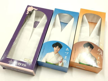 平和屋着物▼和装小物　美容衿・あづま衿　掛衿　まとめて3点　未使用品あり　AABL5327ay