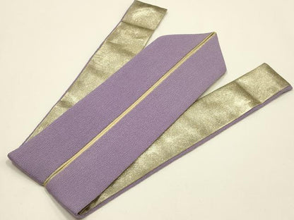 平和屋着物▼和装小物　重ね衿・伊達衿　まとめて5点　金糸　金銀彩　暈し染め　リバーシブル　正絹あり　逸品　未使用品あり　AABL5336ay