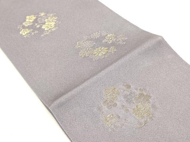 平和屋着物▼和装小物　重ね衿・伊達衿　まとめて5点　色無地　金糸　金銀彩　花やわらぎ　正絹あり　逸品　未使用品あり　AABL5342ay