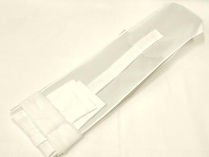 平和屋着物▼和装小物　美容衿2点セット　装道　白衿　浅葱色　逸品　未使用品　AABL5343ay