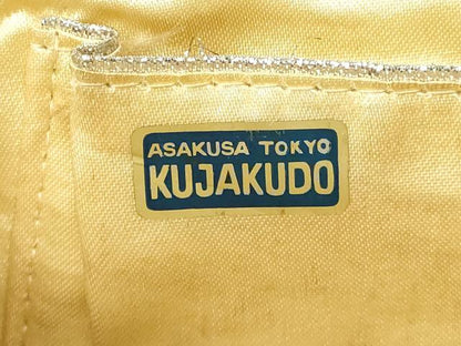 平和屋着物●和装小物　和装バッグ　ハンドバッグ　ビーズバッグ　吉祥花文　浅草 孔雀堂 KUJAKUDO　逸品　AABL5389ay