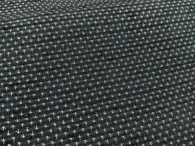 平和屋着物■上質な紬　蚊絣　正絹　逸品　AABL5419oa