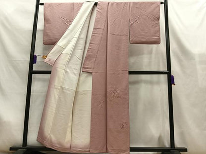 平和屋着物■豪華色留袖　総刺繍　文箱花文　正絹　逸品　AABL5422oa