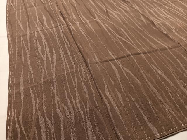 平和屋着物■お召　流水文　正絹　逸品　AABL5423oa