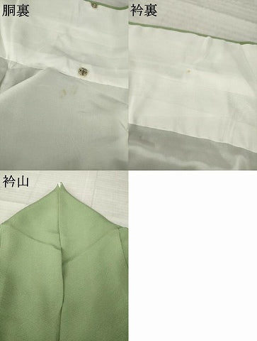 平和屋着物●上質な色無地　麹甚色　正絹　逸品　AABL5443ck