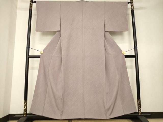 平和屋着物●江戸小紋　行儀　正絹　逸品　AABL5449ck