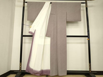 平和屋着物●江戸小紋　行儀　正絹　逸品　AABL5449ck